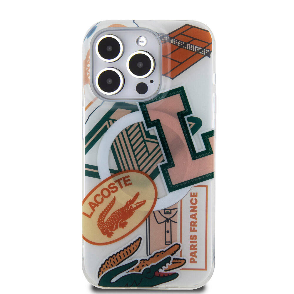 Lacoste iPhone 15 Pro Orjinal Lisanslı Magsafe Şarj Özellikli Çift Katmanlı Yamalar Desenli Telefon Kılıfı - 17 Lacoste iPhone 15 Pro Orjinal Lisanslı Magsafe Şarj Özellikli Çift Katmanlı Yamalar Desenli Telefon Kılıfı - 17